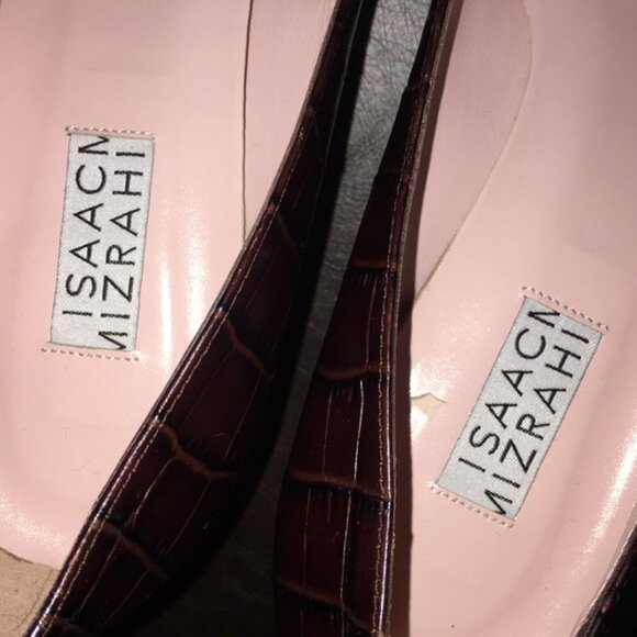 Isaac Mizrahi Brown Heels - Picture 6 of 6